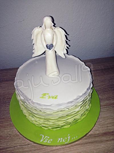 Angel - Cake by ajusa119