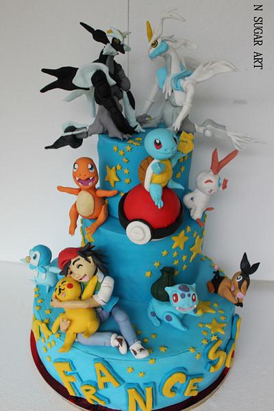 Pokemon Cake - Cake by N SUGAR ART