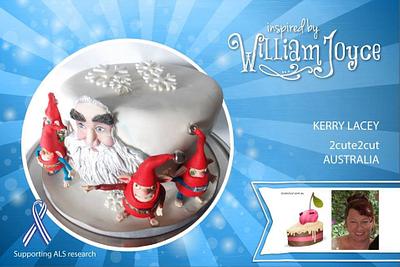 Inspired by William Joyce Collaboration  - Cake by Kerry Lacey