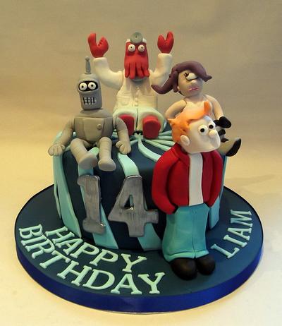 Futurama cake - Cake by essexflourpower