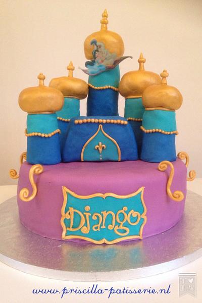 A Whole New World - Cake by priscilla-patisserie