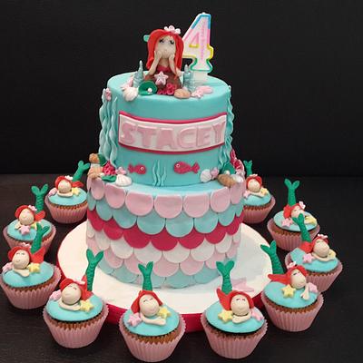 Mermaid - Cake by Astried