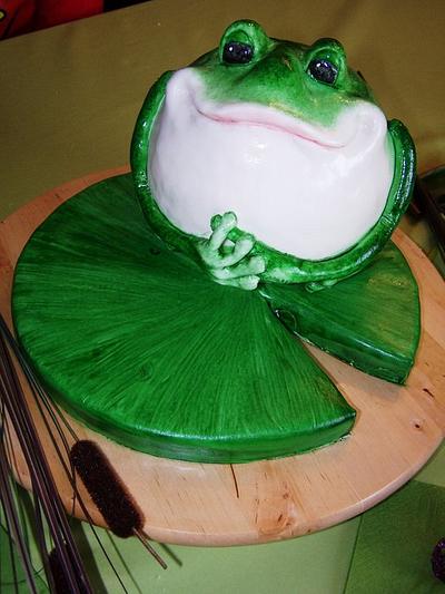 Dreamy frog - Cake by Laelia