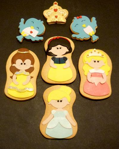 Disney's princess cookies - Cake by "Le torte artistiche di Cicci"