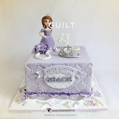 Princess Sofia the First - Cake by Guilt Desserts