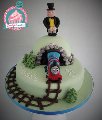 Choo Choo Thomas - Cake by Candy's Cupcakes
