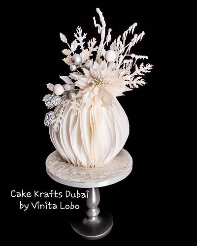 White Christmas - Cake by Vinita Lobo