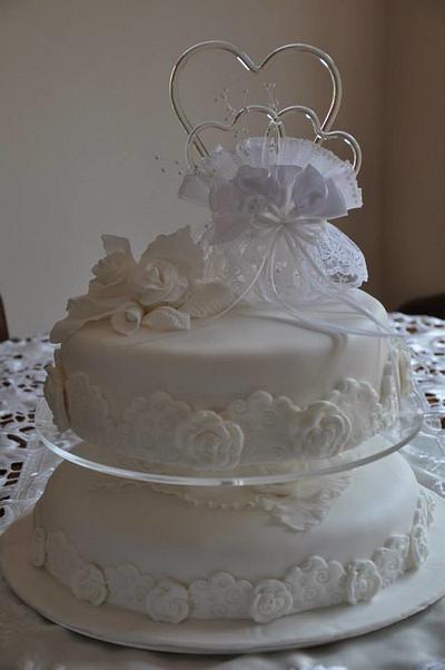 Wedding cake - Cake by Agnieszka