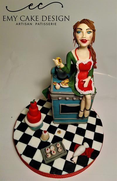 Cake maker Girl  - Bakery  - Cake by EmyCakeDesign