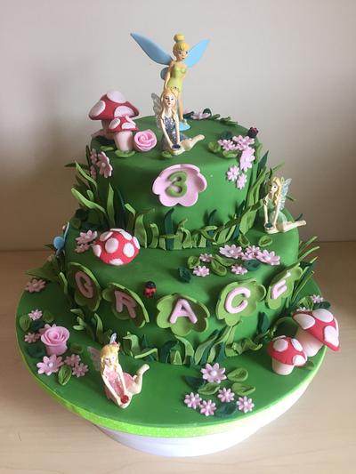 Fairy garden - Cake by Hazel