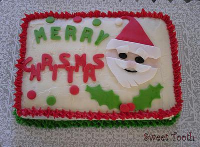 Christmas Cake - Cake by Carsedra Glass