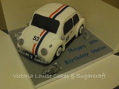 VW Beetle Cake - Cake by VictoriaLouiseCakes
