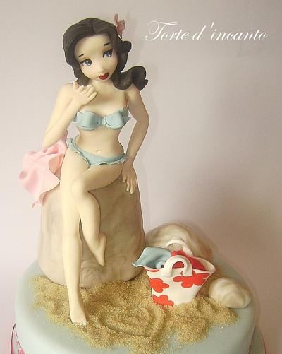 pin up on the beach - Cake by Torte d'incanto - Ramona Elle