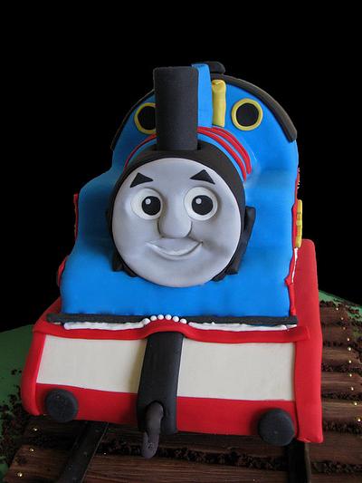 Thomas the Train - Cake by Sarah