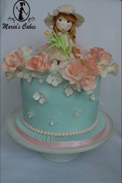 Doll cake birthdays - Cake by Marias-cakes