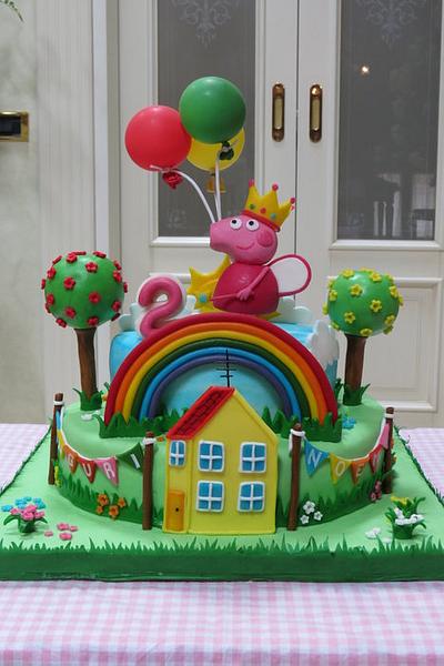 peppa pig - Cake by serena70