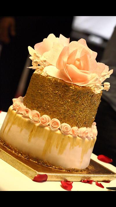 Engagement cake ! - Cake by Dimple Tourani 
