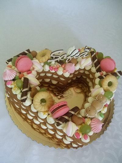 Heart cake - Cake by Vebi cakes