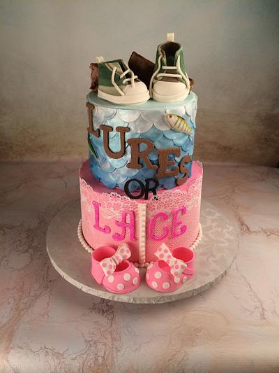 Lures or Lace - Cake by Jan Dunlevy 