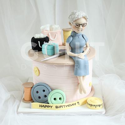 Sew Love - Cake by Guilt Desserts