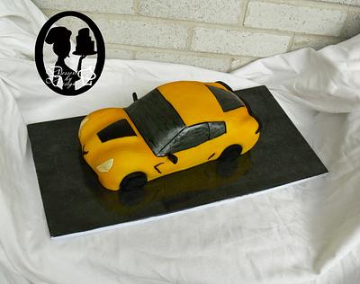3D Corvette Cake - Cake by Dessert By Design (Krystle)