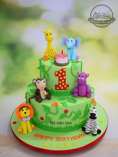 Jungle fun - Cake by The Cake Love by Hiral Desai