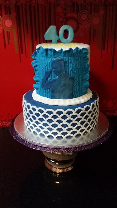 40th Birthday Cake - Cake by La Verne