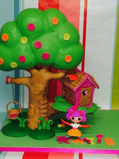 Lalaloopsy treehouse cake - Cake by Rock and Roses cake co. 