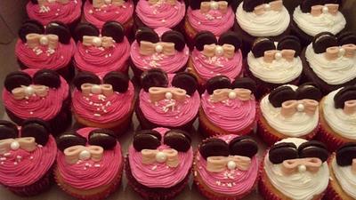  Minnie Mouse Cupcakes - Cake by Sherry's Sweet Shop