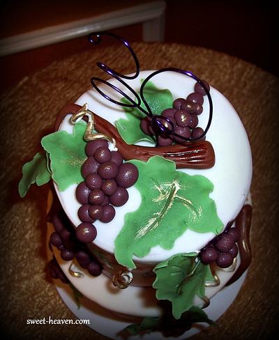 Grapes for Wine - Cake by Sweet Heaven Cakes