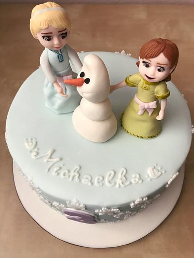 Do You Want to Build a Snowman? - Cake by Dasa