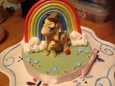 Apple Jack My Little Pony - Cake by MADcrumbs