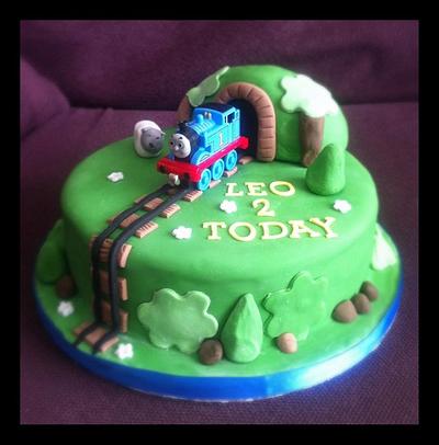 Thomas the Tank Engine Cake - Cake by Rach
