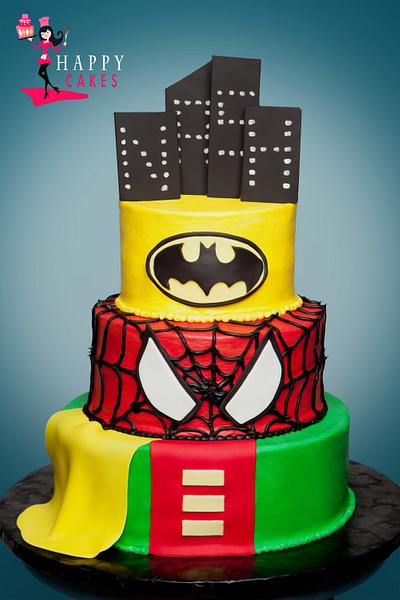 Superhero Cake - Cake by Happy