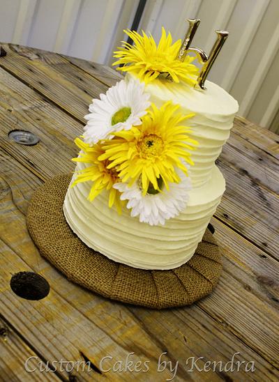 Sweet Little Wedding Cake - Cake by Kendra