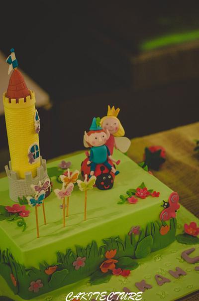 Ben and Holly - Cake by CAKITECTURE