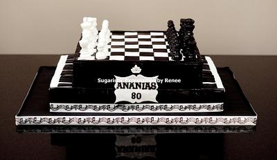 Chess-Piano Cake - Cake by Sugaristic Expressions by Renee
