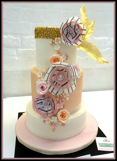 Vintage Hollywood Pastels - Cake by Gill W