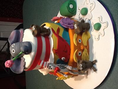 Dr. Seuss  - Cake by April Dunaway