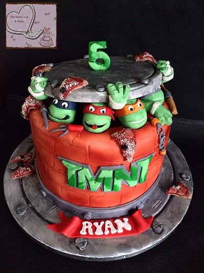 Teenage mutant ninja turtles! - Cake by Emmazing Bakes