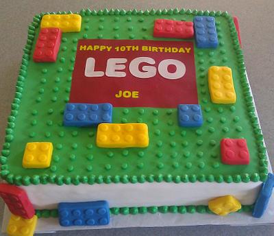 Lego Cake - Cake by Carrie