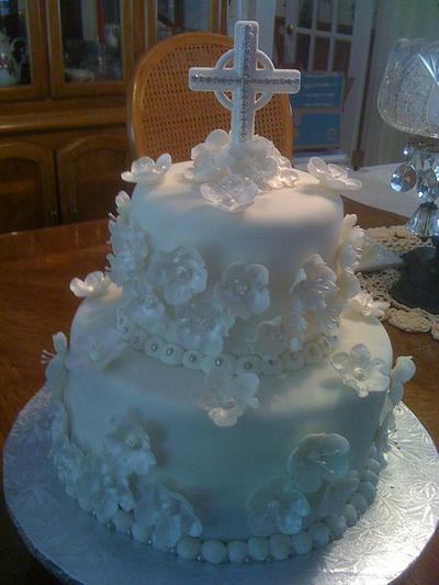 Christening Cake - Cake by Joyful Cakes