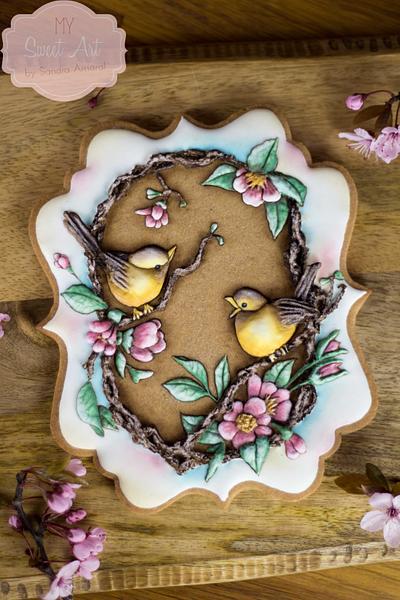 Spring Love Cookie - Cake by My Sweet Art