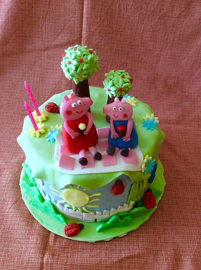 Peppa cake  - Cake by Dora Th.
