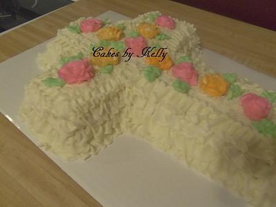 Cross Cake  - Cake by Kelly Neff,  Cakes by Kelly 