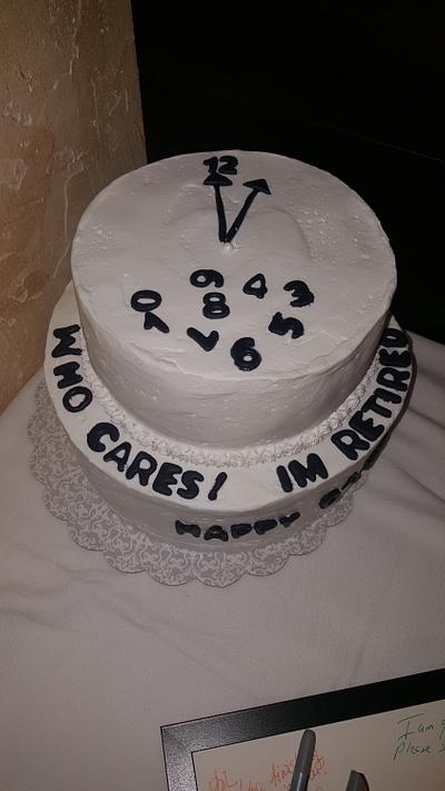 Retirement Cake - Cake by cinnamimi