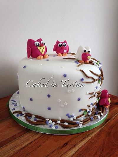 Owls - Cake by Liz