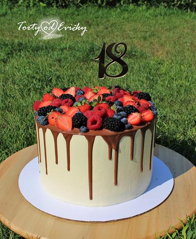 18th birthday - Cake by Cakes by Evička