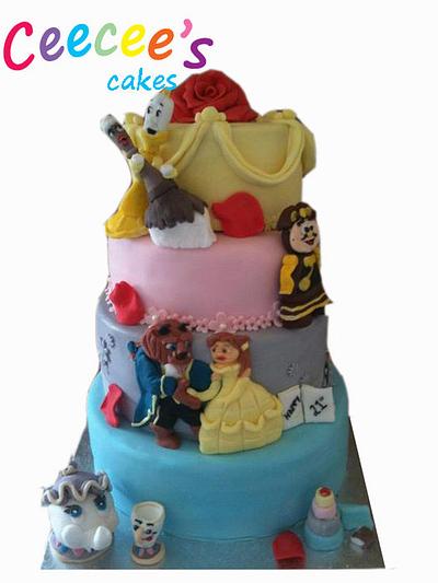 Beauty and the Beast  - Cake by Rochelle