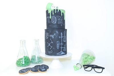 Mad Science, 10th Birthday Experiment - Cake by SweetP Cakes and Cookies
